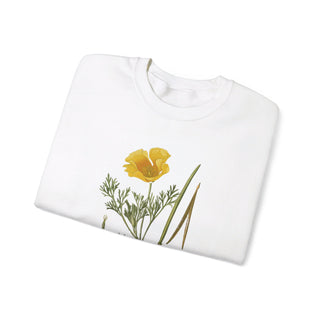 California Poppy Crewneck Sweatshirt