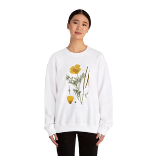 California Poppy Crewneck Sweatshirt