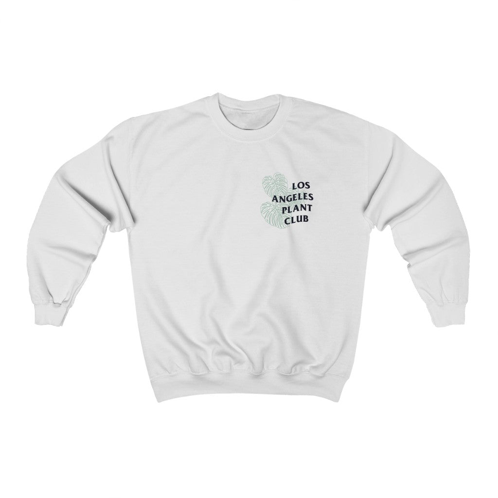 Los Angeles Plant Club Small Logo Design Crewneck Sweatshirt