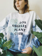 Load image into Gallery viewer, Indigo Dyed Los Angeles Plant Club Crewneck Sweatshirt
